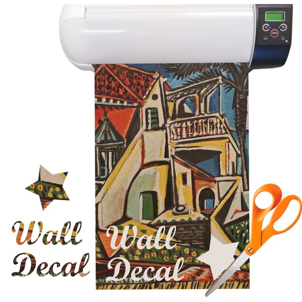 Custom Mediterranean Landscape by Pablo Picasso Vinyl Sheet (Re-position-able)