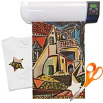 Mediterranean Landscape by Pablo Picasso Heat Transfer Vinyl Sheet (12"x18")