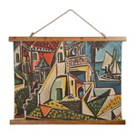 Mediterranean Landscape by Pablo Picasso Wall Hanging Tapestry - Wide