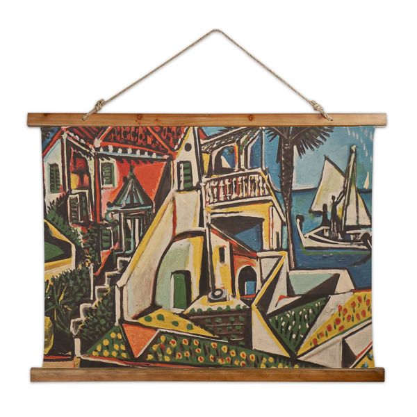 Custom Mediterranean Landscape by Pablo Picasso Wall Hanging Tapestry - Wide