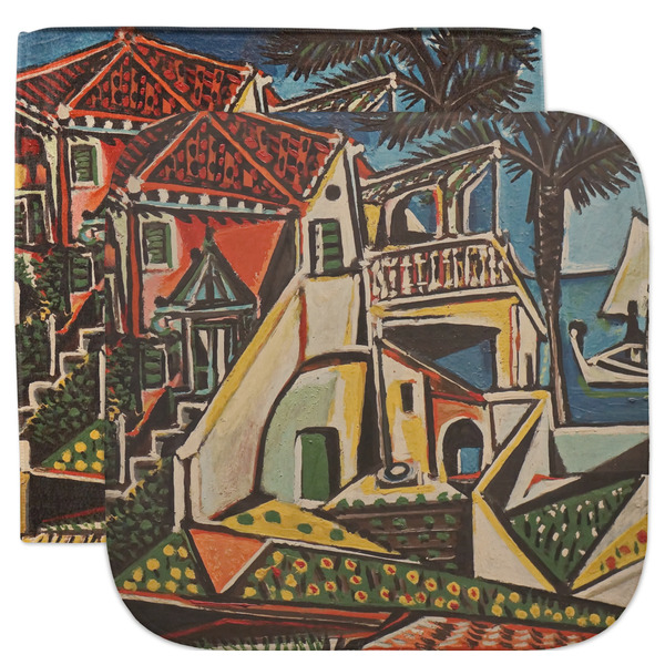 Custom Mediterranean Landscape by Pablo Picasso Facecloth / Wash Cloth
