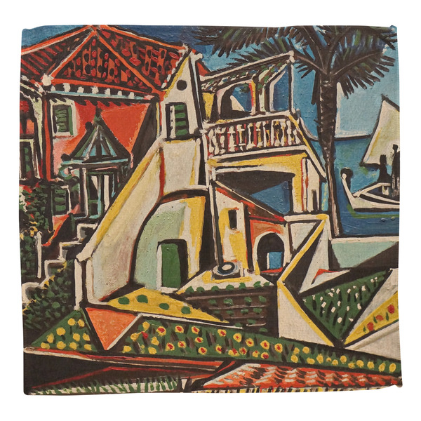 Mediterranean Landscape by Pablo Picasso Washcloth - Front - No Soap