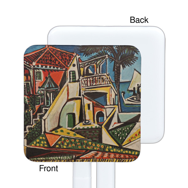 Mediterranean Landscape by Pablo Picasso White Plastic Stir Stick - Single Sided - Square - Approval