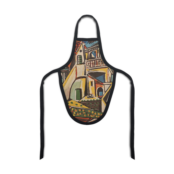 Custom Mediterranean Landscape by Pablo Picasso Bottle Apron