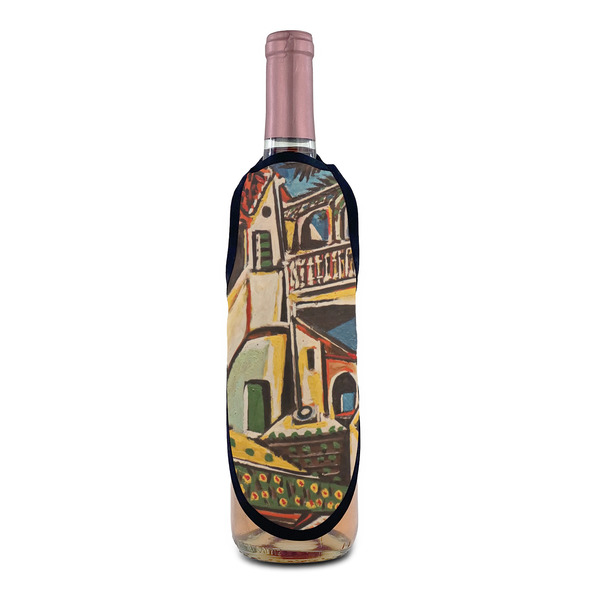 Mediterranean Landscape by Pablo Picasso Wine Bottle Apron - IN CONTEXT