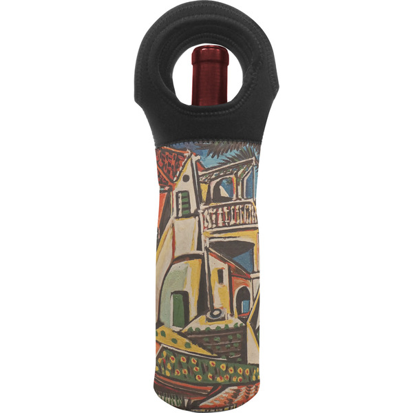 Custom Mediterranean Landscape by Pablo Picasso Wine Tote Bag