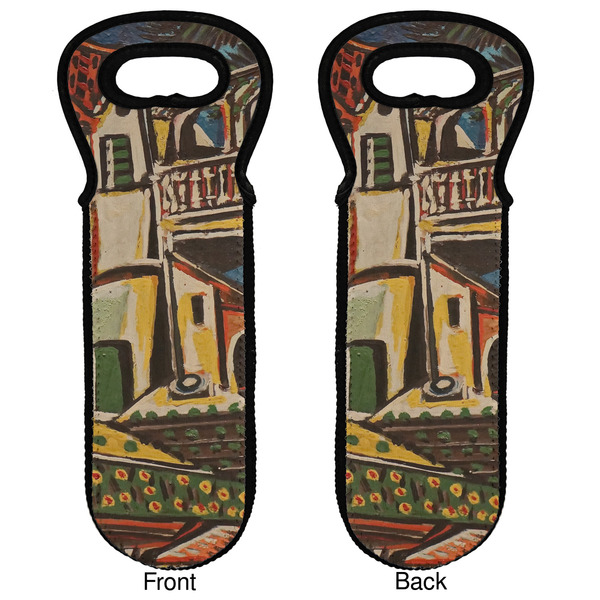 Mediterranean Landscape by Pablo Picasso Wine Tote Front & Back