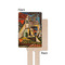 Mediterranean Landscape by Pablo Picasso Wooden 6.25" Stir Stick - Rectangular - Single - Front & Back