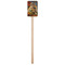 Mediterranean Landscape by Pablo Picasso Wooden 6.25" Stir Stick - Rectangular - Single Stick