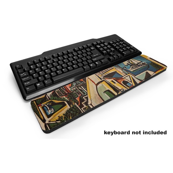 Custom Mediterranean Landscape by Pablo Picasso Keyboard Wrist Rest
