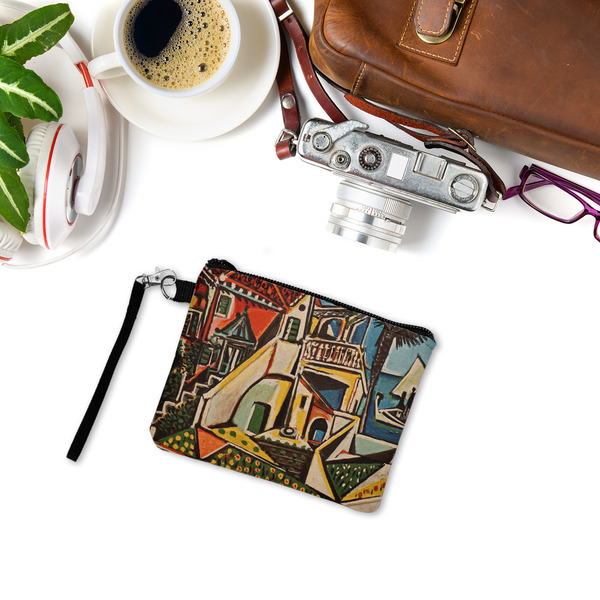 Mediterranean Landscape by Pablo Picasso Wristlet ID Cases - LIFESTYLE