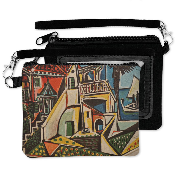 Mediterranean Landscape by Pablo Picasso Wristlet ID Cases - MAIN