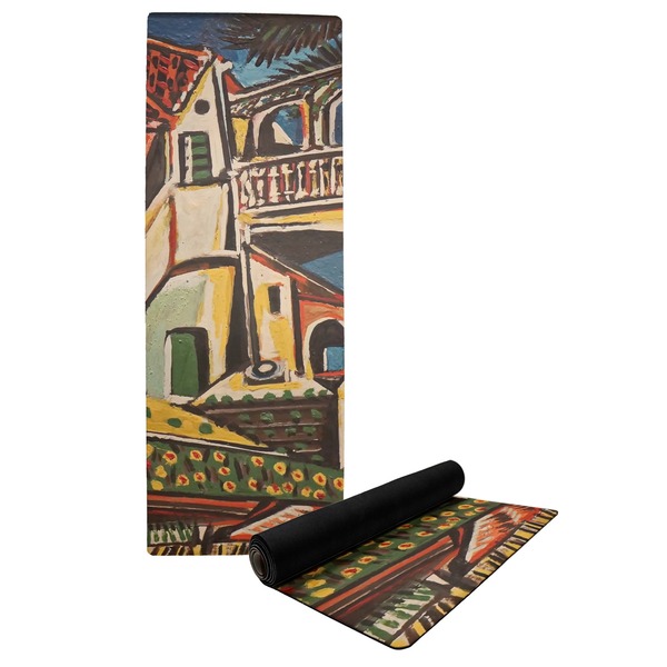 Custom Mediterranean Landscape by Pablo Picasso Yoga Mat
