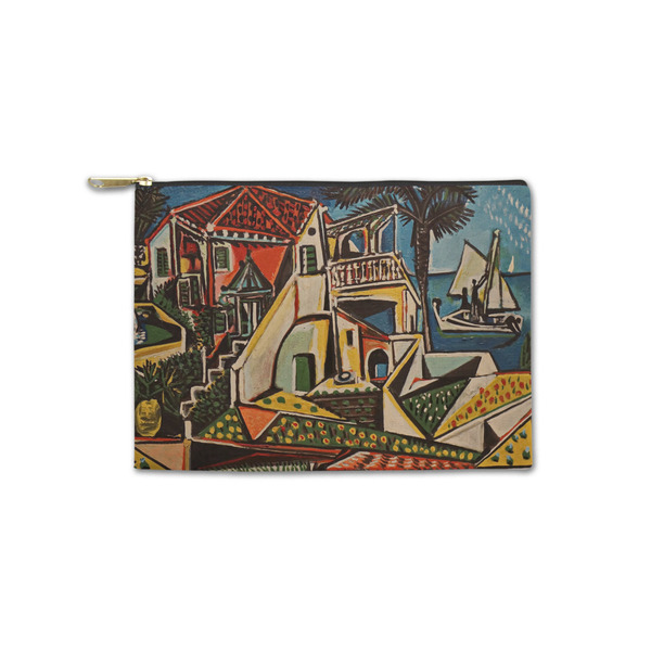 Custom Mediterranean Landscape by Pablo Picasso Zipper Pouch - Small - 8.5"x6"