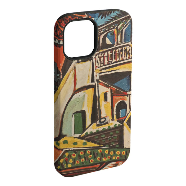 Custom Mediterranean Landscape by Pablo Picasso iPhone Case - Rubber Lined - iPhone 15 Pro Max