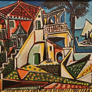 Mediterranean Landscape by Pablo Picasso