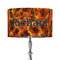 Fire 12" Drum Lamp Shade - Fabric (Personalized)