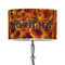 Fire 12" Drum Lamp Shade - Poly-film (Personalized)