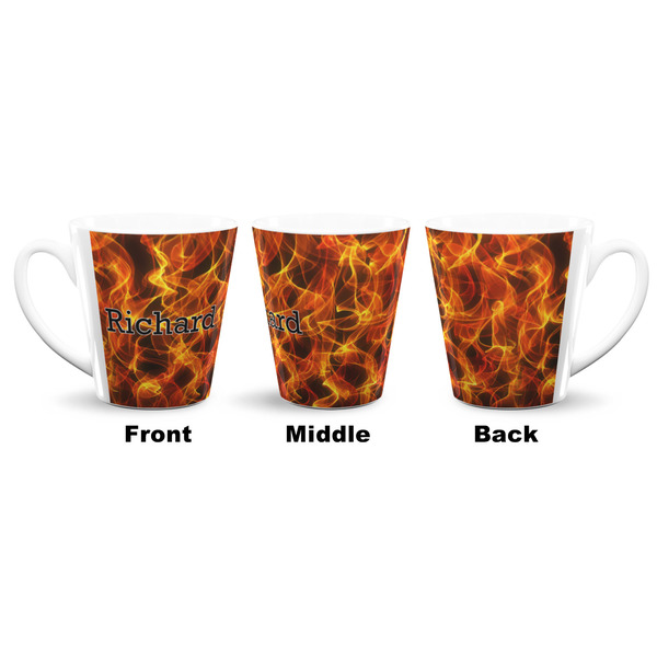 Fire 12 Oz Latte Mug - Approval