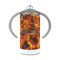 Fire 12 oz Stainless Steel Sippy Cups - FRONT