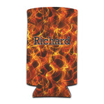 Fire Can Cooler (tall 12 oz) (Personalized)