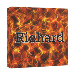 Fire Canvas Print - 12x12 (Personalized)