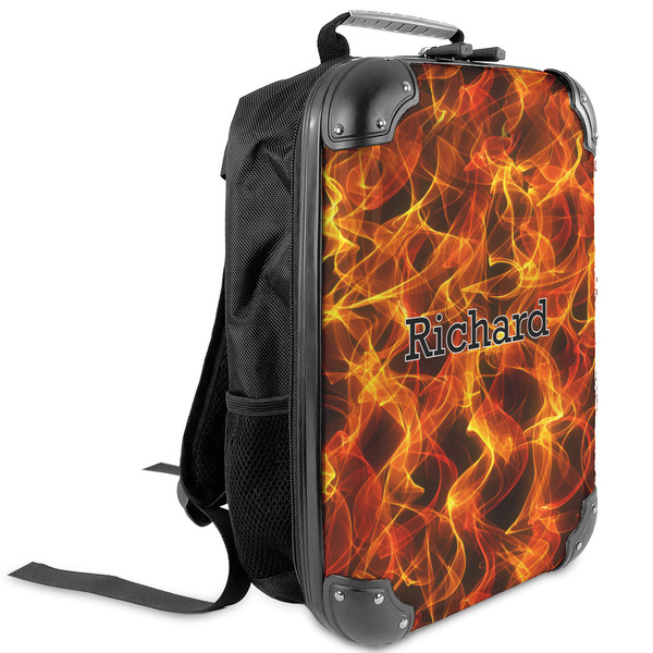 Custom Fire Kids Hard Shell Backpack (Personalized)