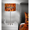 Fire 13 inch drum lamp shade - in room