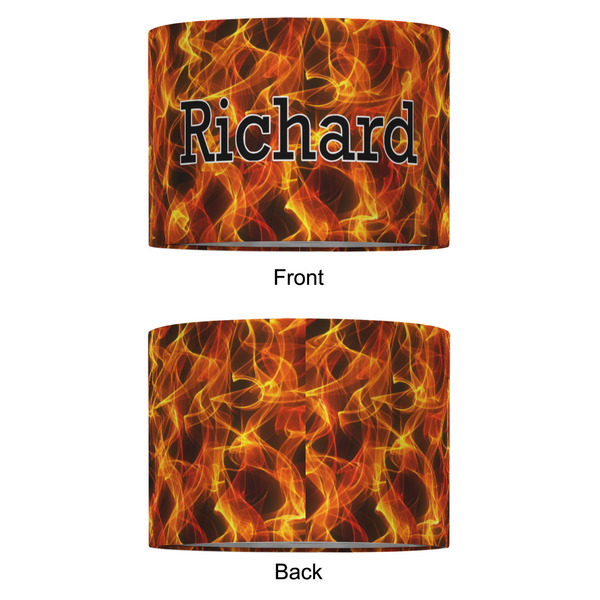 Fire 16" Drum Lampshade - APPROVAL (Fabric)