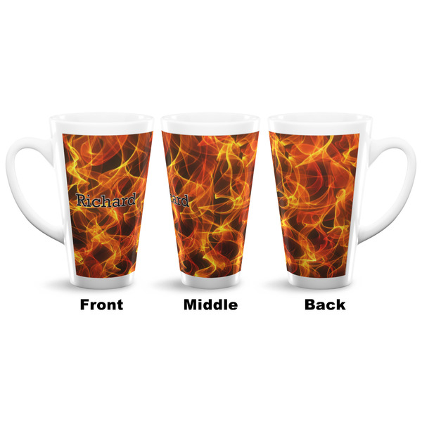 Fire 16 Oz Latte Mug - Approval