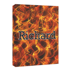 Fire Canvas Print - 16x20 (Personalized)