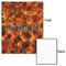 Fire 16x20 - Matte Poster - Front & Back