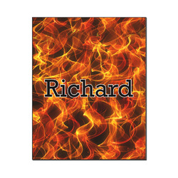 Fire Wood Print - 16x20 (Personalized)