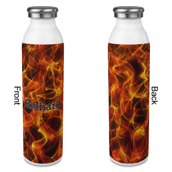 Fire 20oz Water Bottles - Full Print - Approval