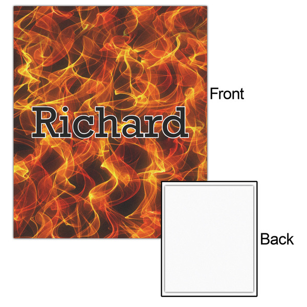 Fire 20x24 - Matte Poster - Front & Back