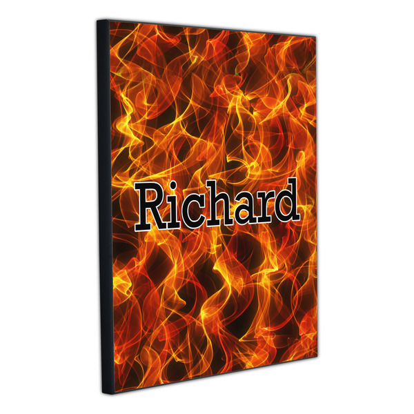 Fire 20x24 Wood Print - Angle View