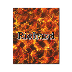 Fire Wood Print - 20x24 (Personalized)