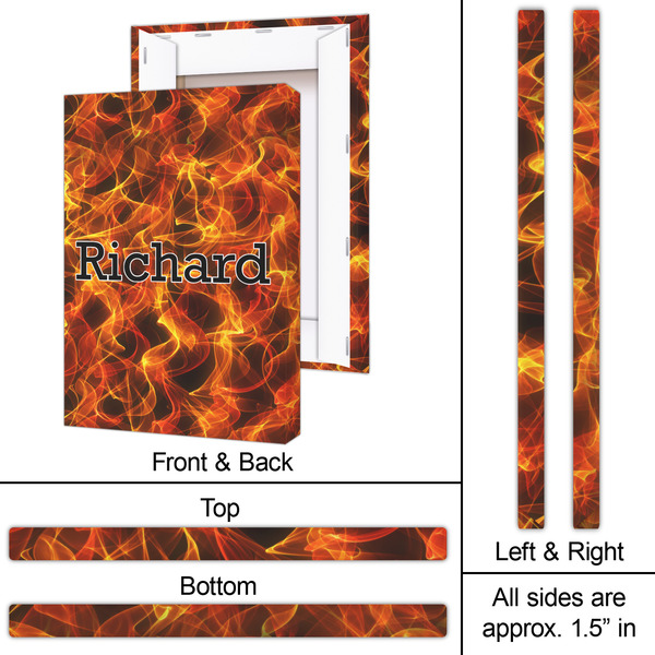 Fire 20x30 - Canvas Print - Approval