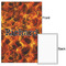 Fire 20x30 - Matte Poster - Front & Back