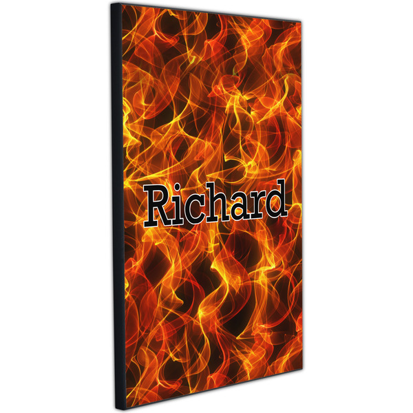 Fire 20x30 Wood Print - Angle View