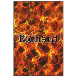 Fire Wood Print - 20x30 (Personalized)