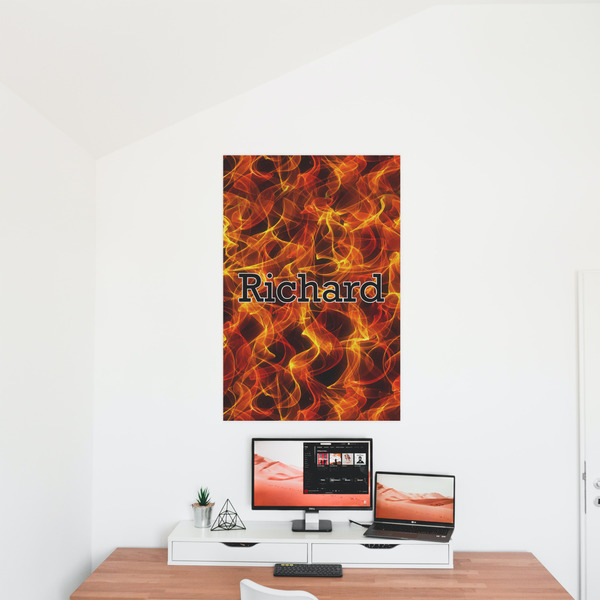 Fire 24x36 - Matte Poster - On the Wall