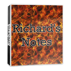 Fire 3-Ring Binder - 1 inch (Personalized)