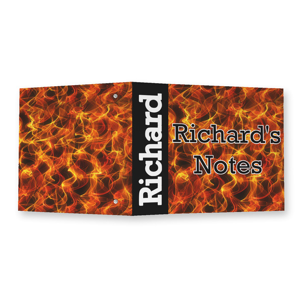 Fire 3 Ring Binders - Full Wrap - 2" - OPEN OUTSIDE