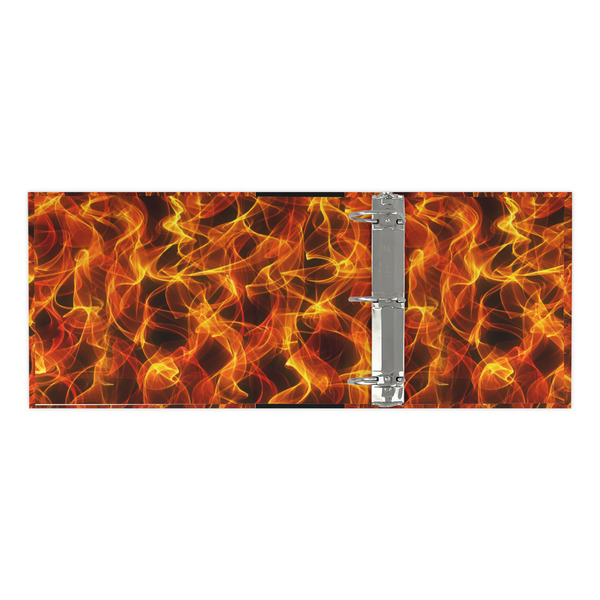 Fire 3 Ring Binders - Full Wrap - 3" - OPEN INSIDE