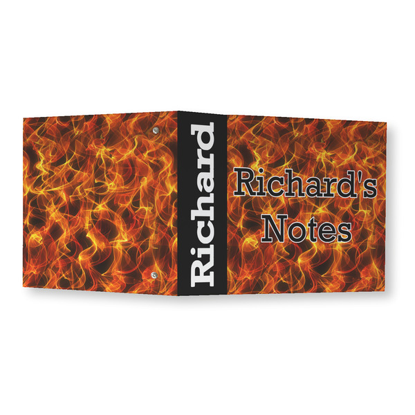 Fire 3 Ring Binders - Full Wrap - 3" - OPEN OUTSIDE