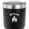 Fire 30 oz Stainless Steel Ringneck Tumbler - Black - CLOSE UP