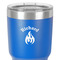 Fire 30 oz Stainless Steel Ringneck Tumbler - Blue - Close Up