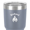Fire 30 oz Stainless Steel Ringneck Tumbler - Grey - Close Up