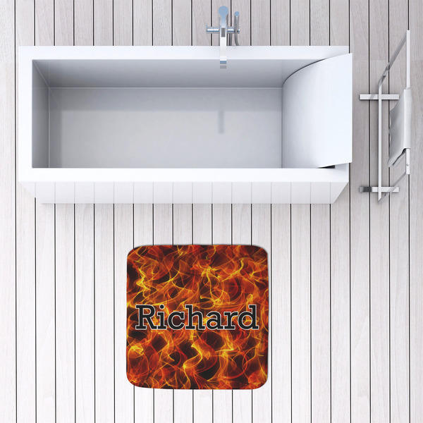 Fire 48x48 Foam Memory Mat - LIFESTYLE